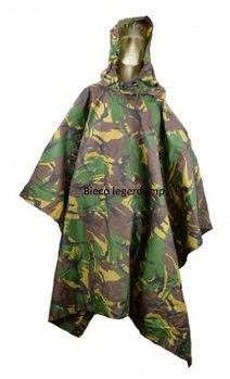 Poncho Defensie Natweer