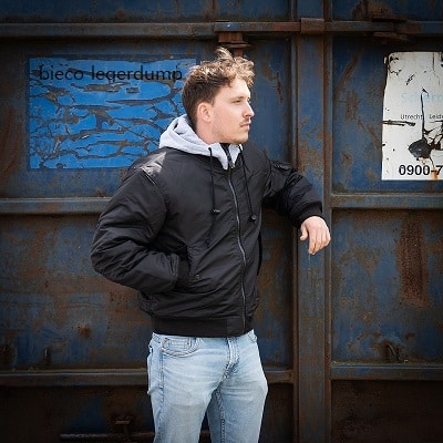 Hoodie Bomber Bieco Legerdump