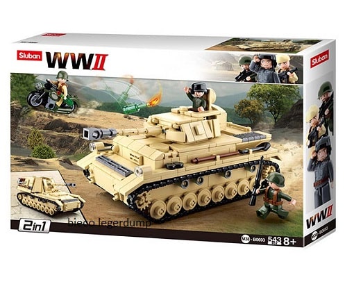 Sluban Ww2 Tank M38