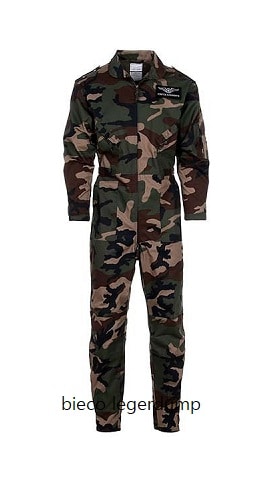 Overall Kids Bieco Camouflage Legerdump