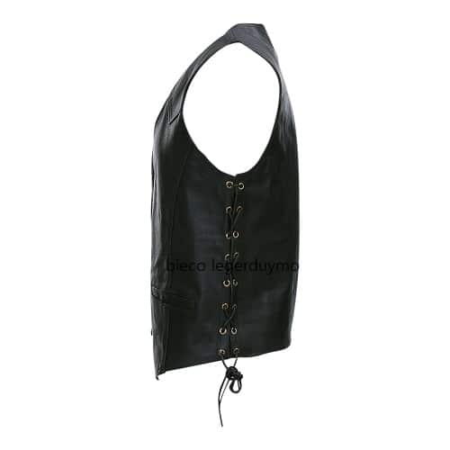 Leren Vest Zonder Opdruk