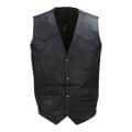 Leren Vest Zonder Opdruk Leren Vest Zonder Opdruk