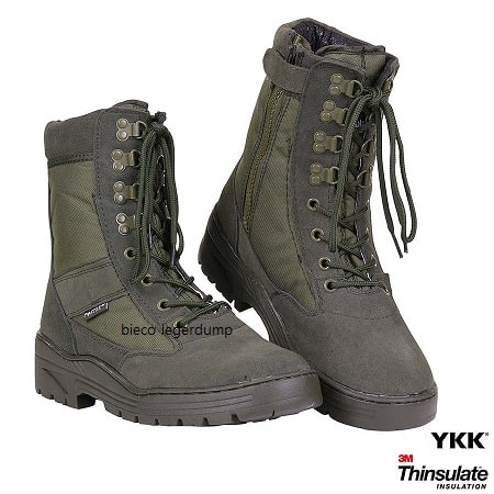 Sniper Boots Met Rits